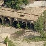Abandoned rail viaduct